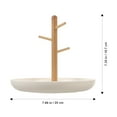 thumbnail image 4 of Tabletop Jewelry Holder Key Stand Jewelry Display Stand Headdress Storage Tray, 4 of 9