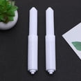 thumbnail image 3 of 2Pcs Toilet Paper Roller Fit-All Style Plastic-Spring Loaded White Toilet Paper Roller Bathroom Paper Holder Replacement, 3 of 7