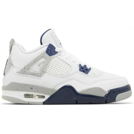 Air Jordan 4 Retro White Midnight Navy (GS)