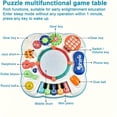 thumbnail image 3 of QJUHUNG Educational & Fun Musical Play Table for Toddlers Interactive  Cognitive Development Activity Center for Boys & Girls  Ideal Gift, 3 of 6