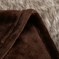 thumbnail image 5 of Merrylife Throw Blanket Decorative Home Couch Outdoor Travel Use Brown 50" x 60", 5 of 5