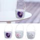 thumbnail image 5 of Injueey Boda Bowknot Faux Pearl Flower Girl Basket con decoración en forma de corazón rosa 2piezas Rosa, 5 of 6
