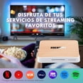 thumbnail image 4 of Android TV Box CERTIFICADO, 4K HDR streaming 4GB RAM 64 GB ROM  Asistente de Google y Chromecast | Control y cable HDMI incluido | Mecool KM6 Mecool KM6 DELUXE, 4 of 9