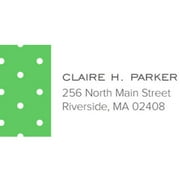 Dotted Personalized Address Label
