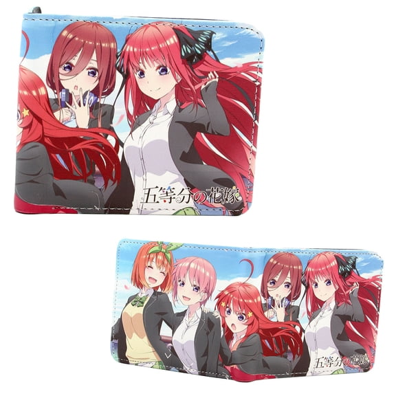 Quintuplets - Quintessential Quintuplets 4x5" Bi-Fold Wallet