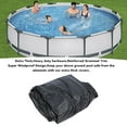 thumbnail image 4 of Round Pool Cover, Cold Resistant Pool Cover Superior Strength UV Resistant Cover with Winch Cable for Above Ground Pool, 4 of 7