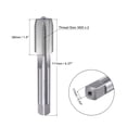 thumbnail image 2 of Unique Bargains M20 x 2 Left Hand High Speed Steel Machine 4 Straight Flutes Thread Tap, 2 of 6