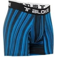 thumbnail image 5 of T Bloke Men Briefs, Set of 2, Black & Blue/Black Printed Size XL Boys Briefs, 5 of 6