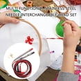 thumbnail image 2 of CEORPER Multipurpose Stainless Needle Set with Easy Interconvertible Heads for Artisans, 2 of 8