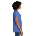 thumbnail image 2 of Hanes Originals Women's Garment Dyed V-Neck T-Shirt, Cotton Deep Forte Blue S, 2 of 7