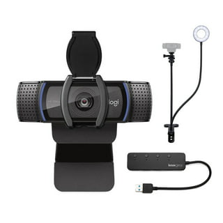 BILIONE Webcam Tripod Stand, for Logitech Webcam C920 C922 C930e C920S C920  C615 C960 C920x BRIO 4K NexiGo N60, Extendable Stand for Desk, Lightweight