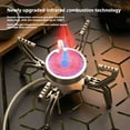 thumbnail image 5 of M altemura Foldable Camping Stove with Infrared Burner, Adjustable Flame Control, Wind-Resistant, Portable Gas Stove for Outdoor Cooking, Hiking, BBQ, and Travel - 3800W Rapid Heating, 5 of 11