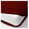 thumbnail image 2 of Zipper Fitted Sheet - Brushed Hotel Quality Bottom Sheet 8 inch Extra Deep Pocket Soft Microfiber -Shrinkage and Fade Resistant-Easy Care -1 Fitted Sheet (Burgundy, Full), 2 of 2