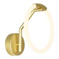 thumbnail image 3 of CWI Lighting Collection Hoops Applique Murale LED 1 Lumière Finition Satin Doré, 3 of 6