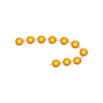 thumbnail image 3 of Halloween Decorations for Home, Orange Led String Lights, Marigold Garland for Decoration, Battery Operated Fairy Lights, 10 Led Steady on 59 Inch / 1.5M Halloween Marigold Led, 3 of 6