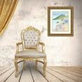 thumbnail image 3 of Moore, Regina 12x14 Gold Ornate Wood Framed with Double Matting Museum Art Print Titled - Living by the Sea II, 3 of 4