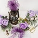 thumbnail image 3 of Cinta Ribbli de organza morada con alambre, 2,5 cm x 20 m, para Navidad, 3 of 4