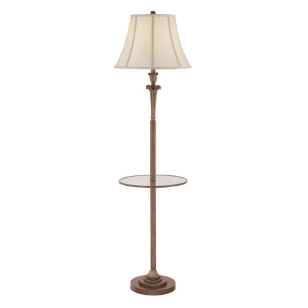 Quoizel Archer Q1073FPN Floor Lamp with Table