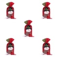 thumbnail image 3 of Billuyoard Bolso pequeño de regalo de Navidad, bolsa con cordón de reno, muñeco de nieve, Papá Noel, decoración para fiesta de Navidad de Type4 NO4, 3 of 6
