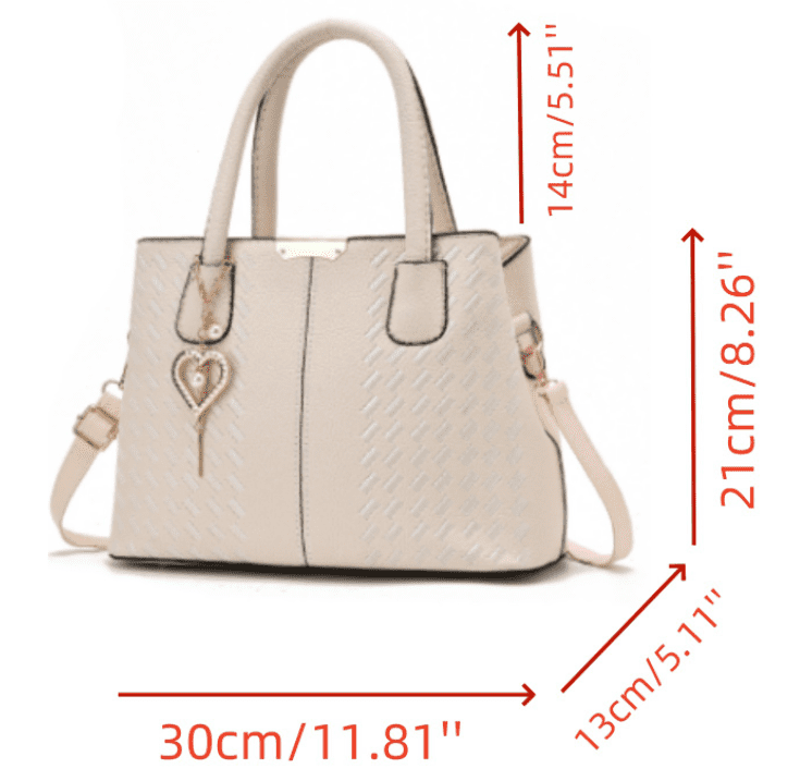 Purses and Handbags for Women Solid Color Stiching Crossbody Shoulder Bags Zipper Compartment Satchel Work Tote