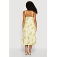 thumbnail image 3 of Women's Lemon Print Lace Up Sides Midi Dress, 3 of 3