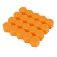thumbnail image 1 of Unique Bargains 20pcs 21mm Universal Green Silicone Car Wheel Nut Lug Hub Screw Rim Bolt Covers Dust Protection Caps, 1 of 5