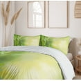 thumbnail image 6 of Ambesonne Spa Themed Duvet Cover Set, Green Trees in Exotics, 2-Calking, Pale Green and Green, 6 of 7