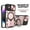 Pink, variant on Allytech Mangetic Case for Apple iPhone 16 Plus, Ring Holder Kickstand Sliding Camera Lens Protector Rugged Hybrid Shoockproof Compatible Magsafe Wireless Charging Support Phone Case - Purple