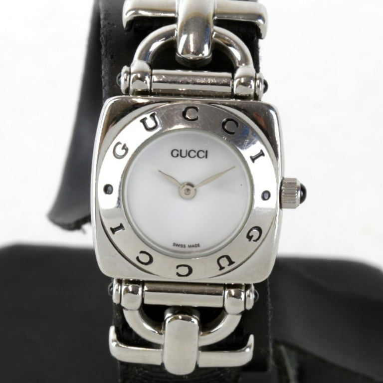 Pre-Owned GUCCI Horsebit Quartz 6300L Watch Ladies (Good