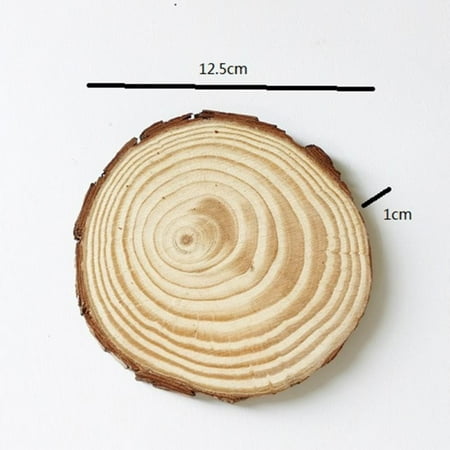 

Big Promotion Round Wooden Slip Slice Cup Mat Coaster Tea Coffee Mug Drinks Holder For DIY Tableware Placemat Durable Coaster Decoration