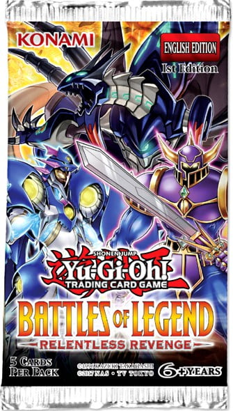 Yugioh Trading Card Game Battles of Legend Lights Revenge Booster Pack