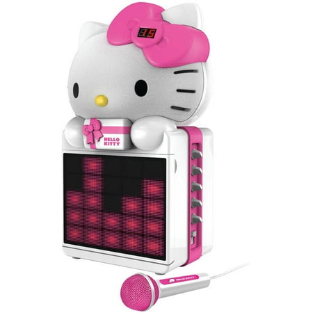 Hello Kitty Karaoke System with LED Light Show