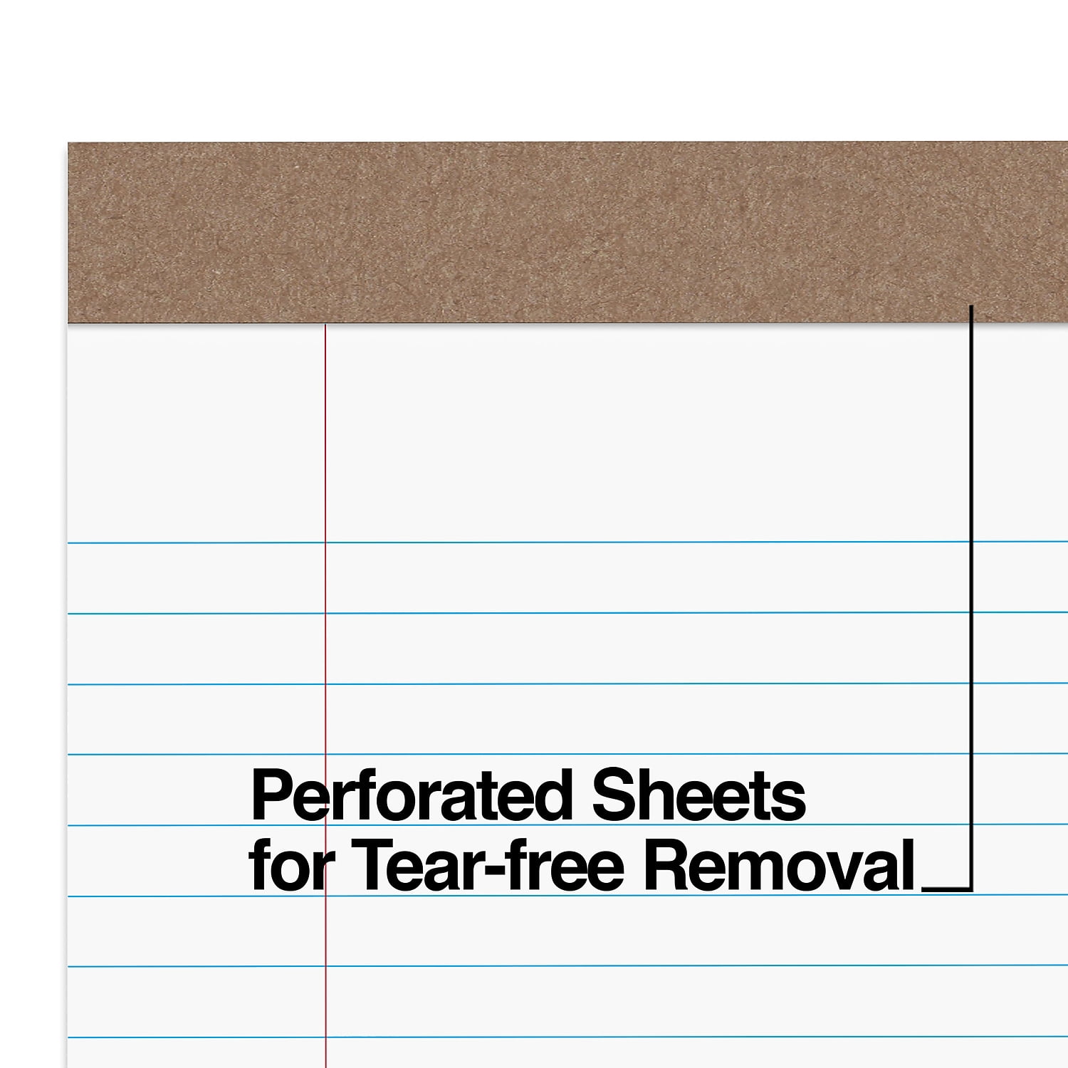 MyOfficeInnovations Notepads 8.5" x 11.75" Wide White 50 Sh./Pad 12 Pads/PK 462332