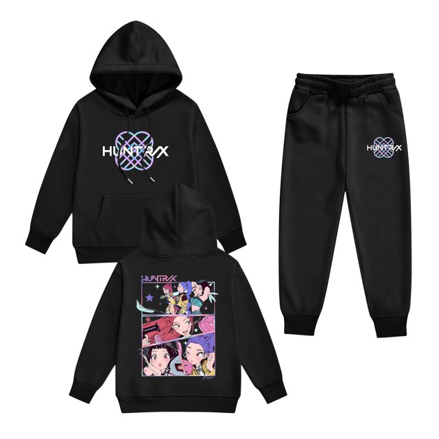 Kid Girl Pop Singer Hoodie Set,Casual Fashion Christmas Print Long Sleeve Pullover Casual Sweatshirt Pullover Crew Neck Oversized Sweatshirt, 110