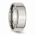 thumbnail image 4 of Stainless Steel Beveled Edge 8mm Polished Band Size: 7; for Adults and Teens; for Women and Men, 4 of 6