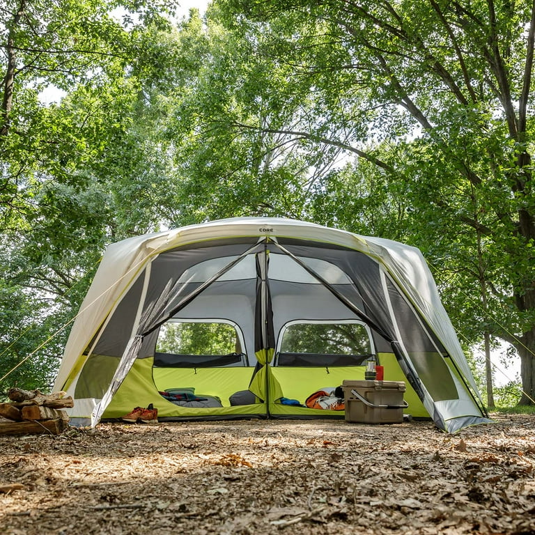Core 10 Person Instant Cabin Tent with Screen Room