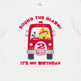 thumbnail image 4 of Inktastic Fire Truck 2nd Birthday Boy Boys Baby T-Shirt, 4 of 5