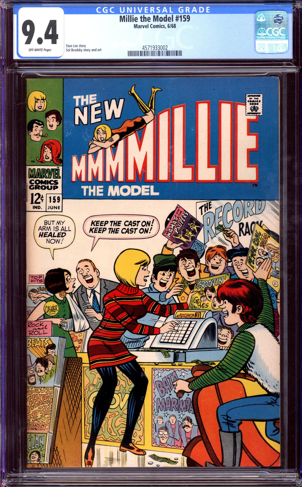 Cover of Millie the Model #159