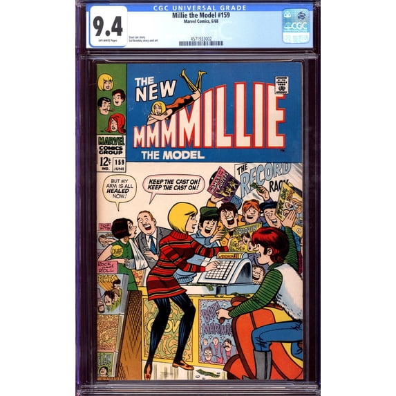 Millie the Model #159 - CGC 9.4 Comic Book