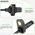 thumbnail image 5 of SCITOO 2 pcs Front Left Right ALS1100 ALS1009 ABS Wheel Speed Sensors Fit for 2006 2007 2008 2009 2010 2011 for Honda Civic, 5 of 5