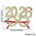 thumbnail image 2 of Glasses 2026 Year Glitter Number Headband for Girls Festive Celebration Countdown Party Accessory Styling Fashion Forward), 2 of 3