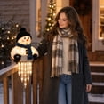 thumbnail image 7 of WinterGlow Snowman Icicle Light Decor Cozy Glow Winter Seasonal Decor, 7 of 7