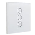 thumbnail image 3 of Wifi Curtain Switch, Voice Control Curtain Touch Panel Support Scene Setting EU Plug 110-240V  For Tuya For  Apartment White,Black, 3 of 8