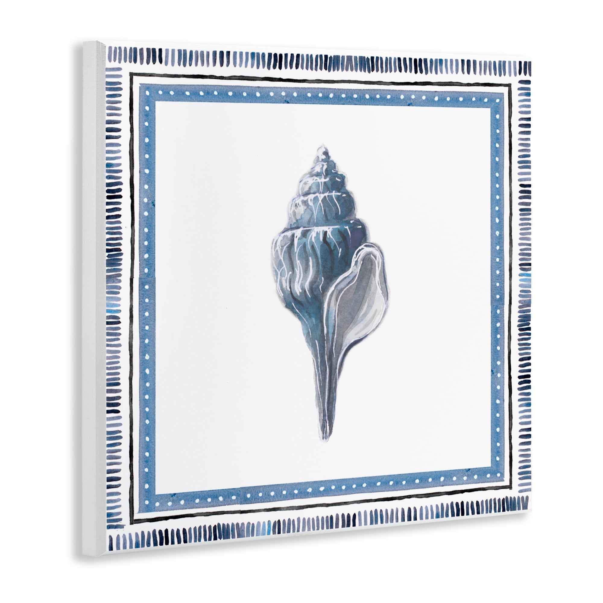 Stupell Industries Soft Blue Conch Shell Wall Plaque Art, design by Lanie Loreth