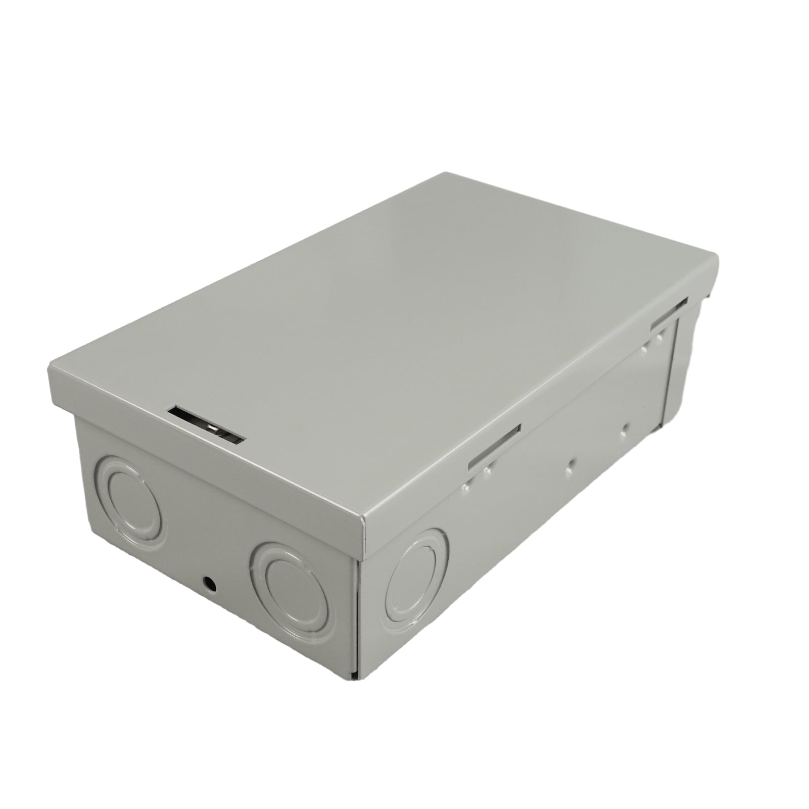 HIITIO 60 Amp 240V Fused AC Disconnect Box - Outdoor Waterproof Metal Enclosure with Safety Switch for HVAC Systems - UL Listed