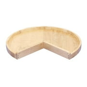 Rev-A-Shelf 4WLS901-28-52 Wood Classic 28" Diameter Pie-Cut Shaped Undrilled Lazy Susan Shelf by Rev-A-Shelf