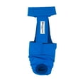 thumbnail image 1 of Barkertime Aqua Blue Escape-Proof Premium Waterproof Dog Diaper Overall - Made in USA, 1 of 6