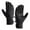 Black, variant on Men's Winter Thermal Gloves with Touchscreen Compatibility, Windproof Warm No Slip Grip for Outdoor Riding, Cycling, Skiing, Hiking, Work, and Cold Weather Activities Black XL