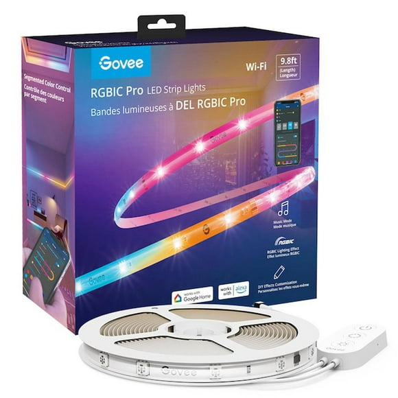 Govee Wi-Fi LED Strip Light 9.8 ft