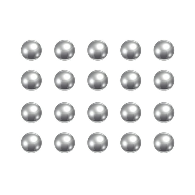 Unique Bargains Billes de Roulement en Acier Chromé 5 mm G5 Précision, Lot de 30